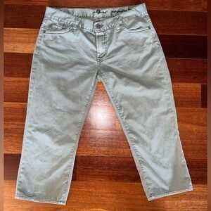 ✅ 7 for all mankind crop Josephine skinny boyfriend pant